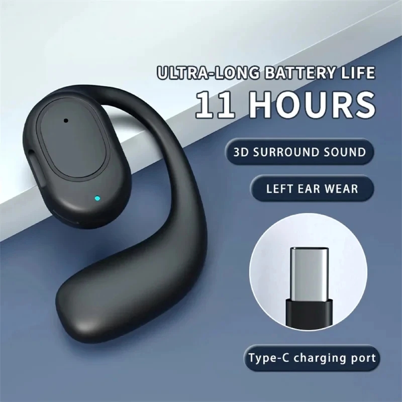 Wireless Charger - Auriculares inalámbricos Bluetooth 5.3 con diseño