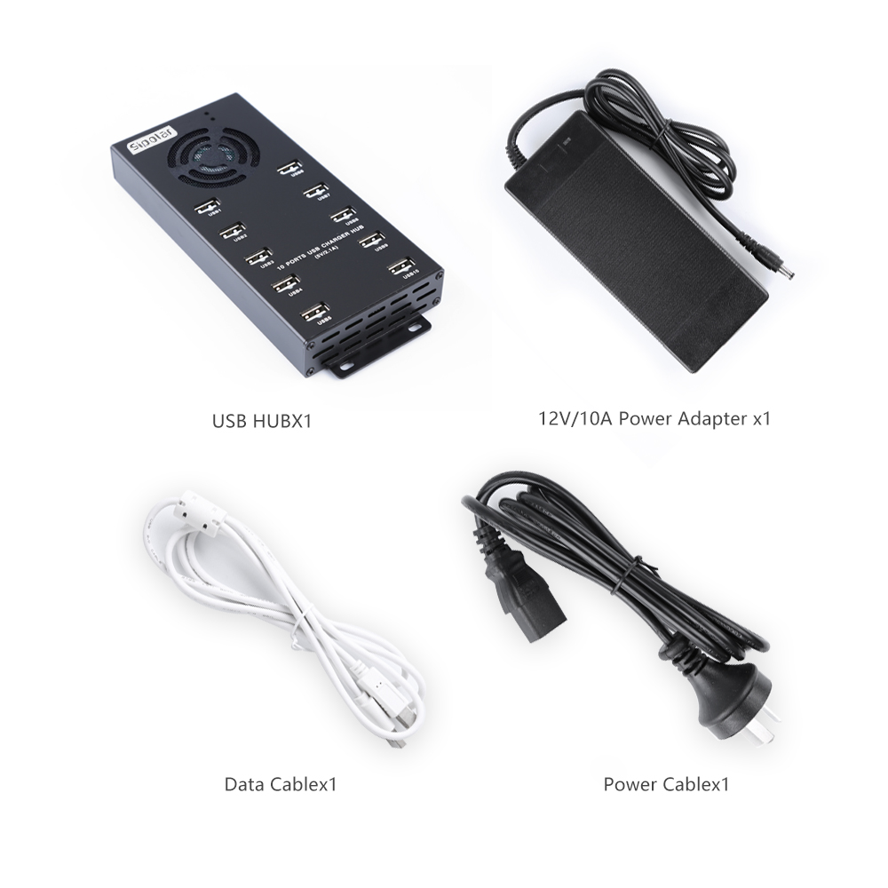 Usb Hub - Hub USB de carga rápida de