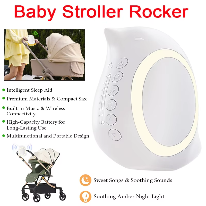 Bluetooth Speaker - Columpio Portátil para Bebés con Luz