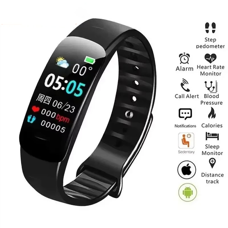 Smart Watch - Reloj inteligente C1 Plus para hombres