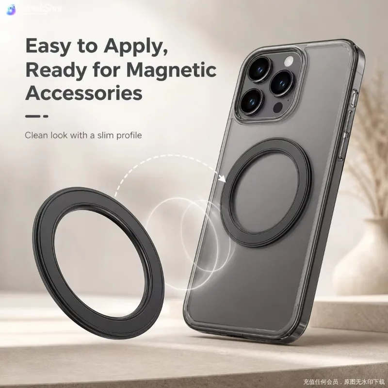 Phone Holder - Soporte Magnético para Teléfono con Anillo
