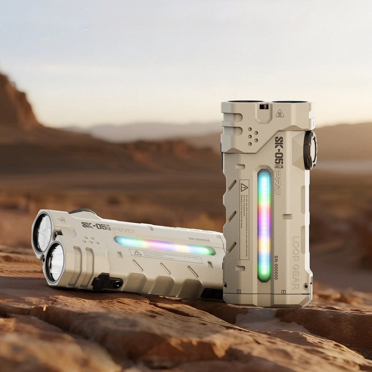 Power Bank - Linterna LED Plana Multifuncional LOOP MAO