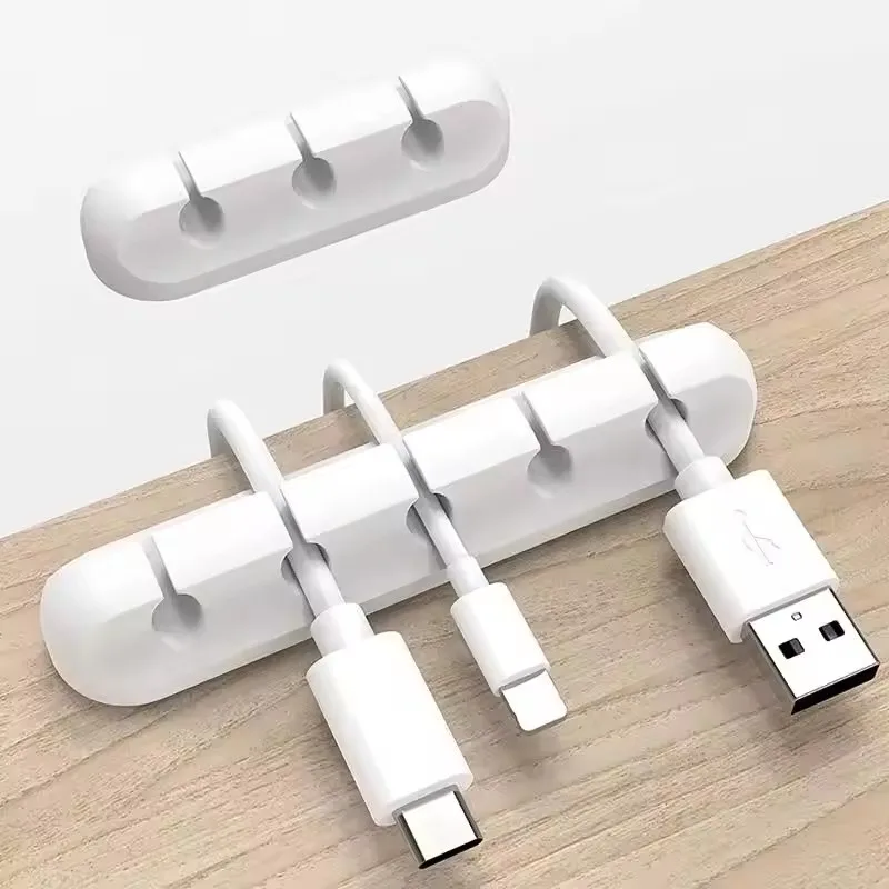 Cable Organizer - Organizador de cables USB de silicona,