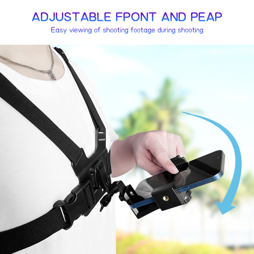 Cable Organizer - Soporte de Pecho para Teléfono, Correa
