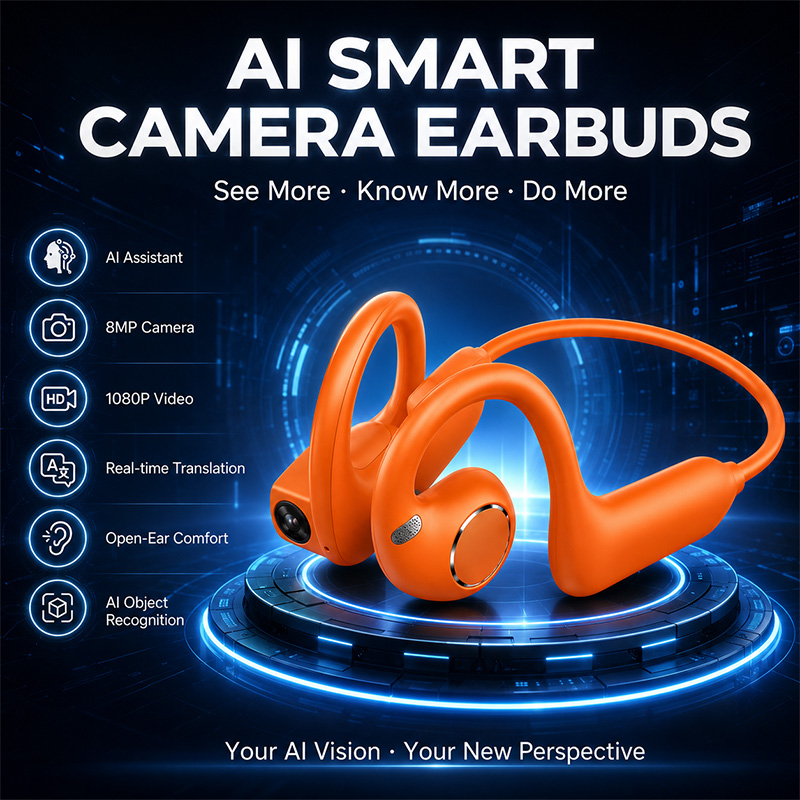 Headphones Wireless - Auriculares Inteligentes 2026 con Efectos de