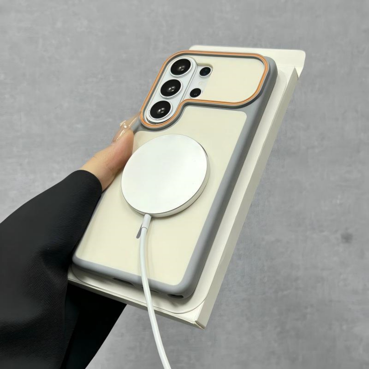 Funda de Silicona Esmerilada d - Wireless Charger reseña y precio