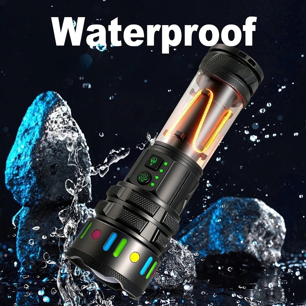 Potente Linterna LED Ultra Bri - Power Bank reseña y precio