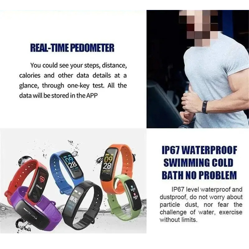 Reloj inteligente C1 Plus para - Smart Watch reseña y precio