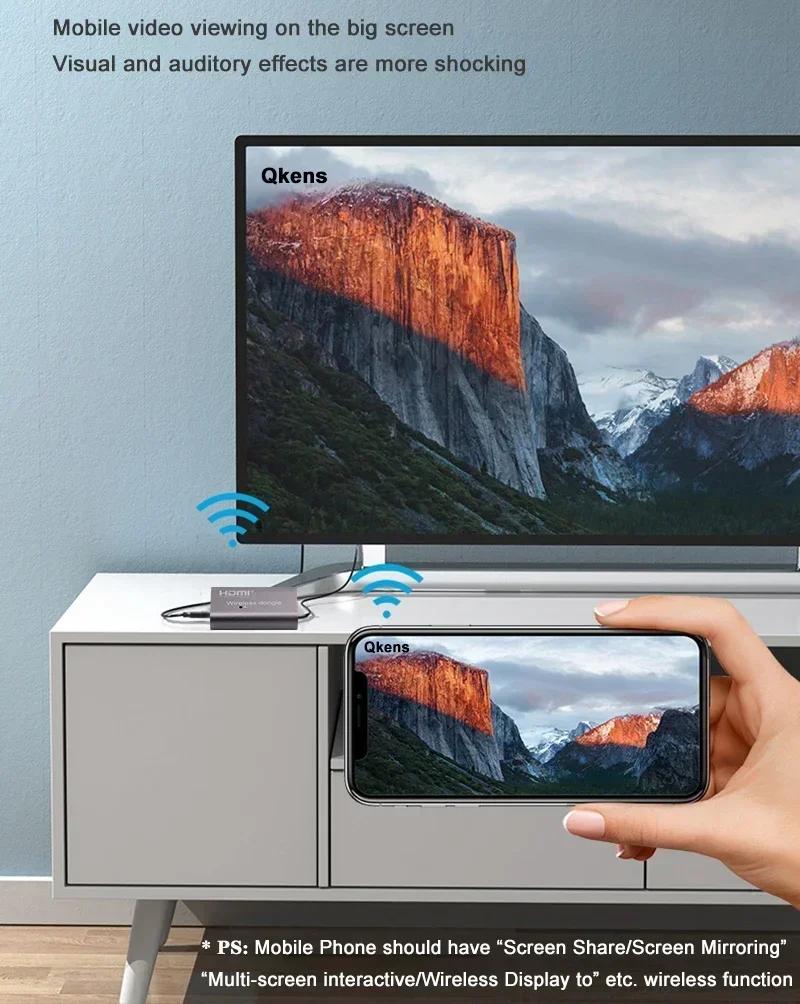 Adaptador de pantalla inalámbr - Hdmi Adapter reseña y precio
