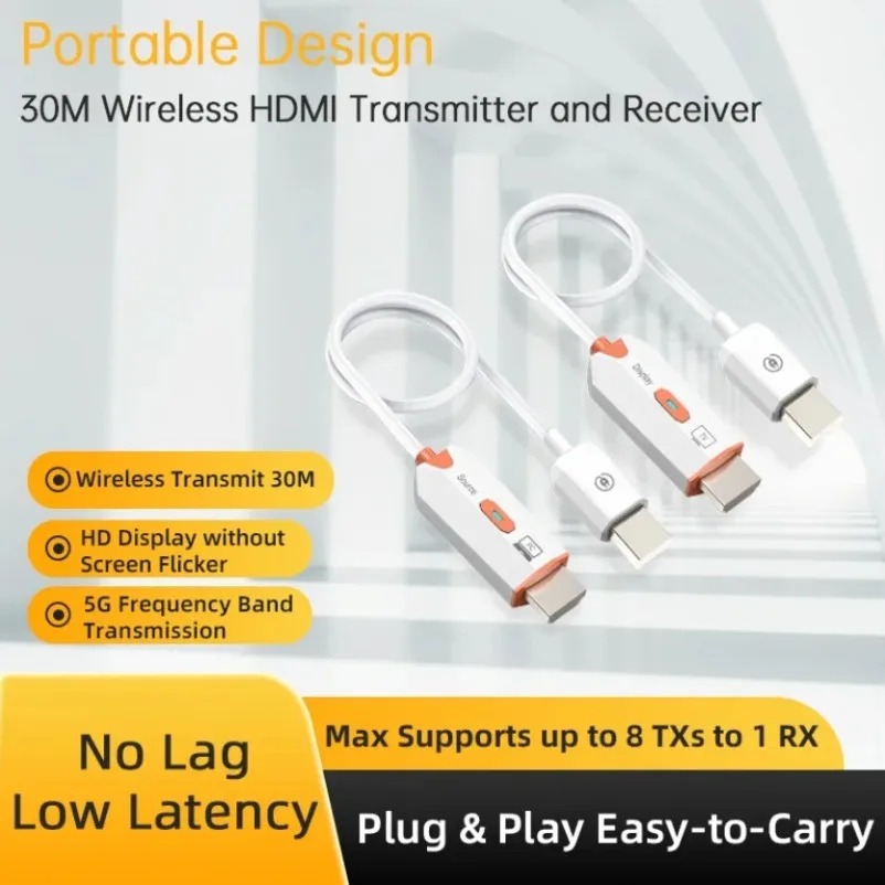 Extensor HDMI inalámbrico de 1 - Hdmi Adapter reseña y precio
