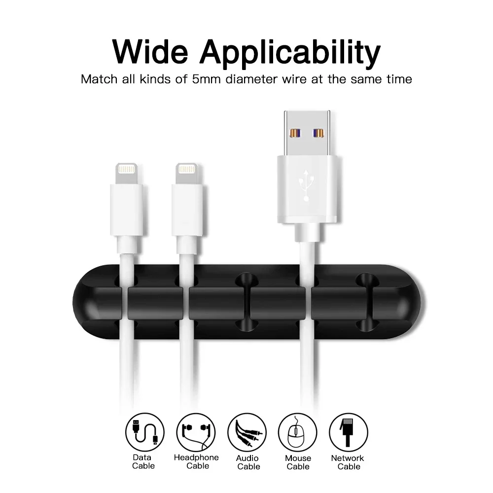 Organizador de cables USB de s - Cable Organizer reseña y precio